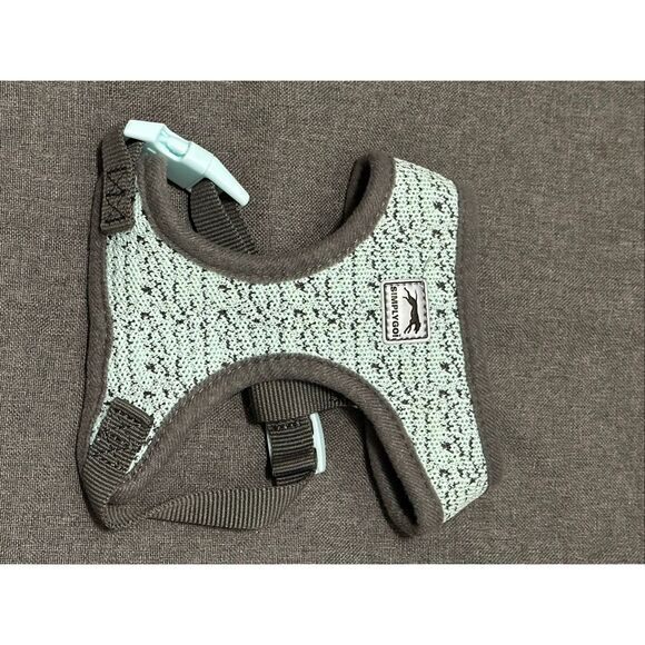 Simplygo Over-The-Head Active Harness (Tuquoise/Gray Marble) Size XS - Picture 6 of 6
